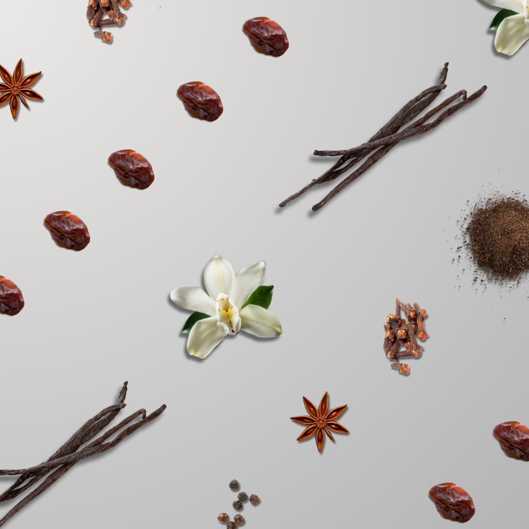 Raisin Toast Flavour Profile - raisins, vanilla & spices